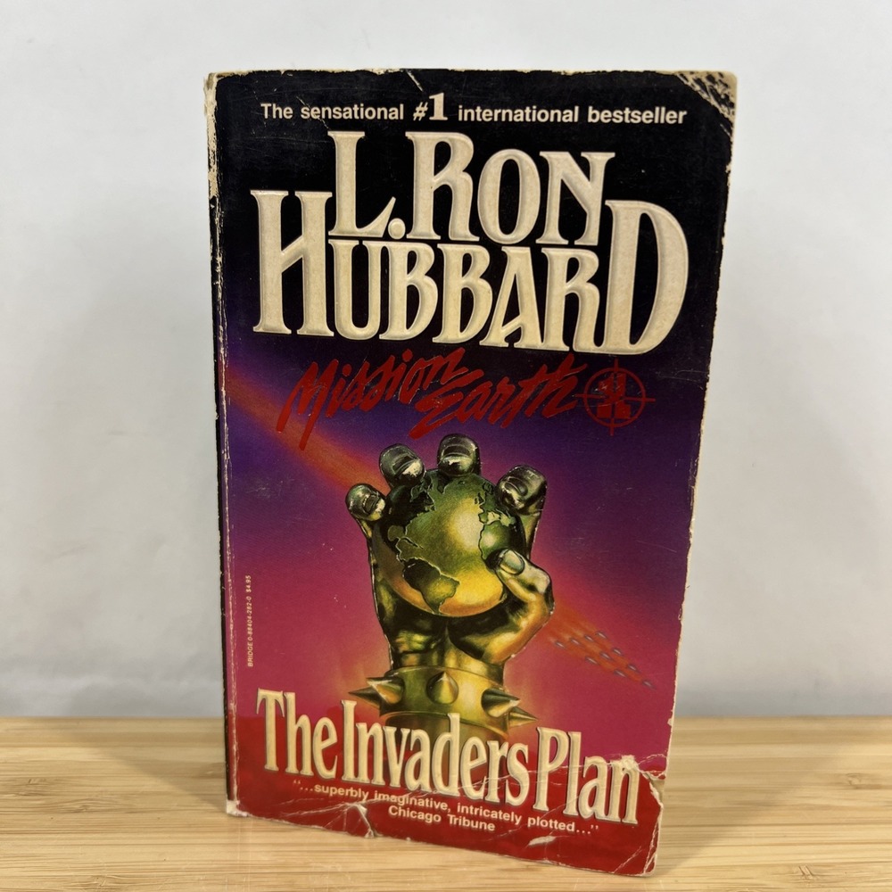 L. Ron Hubbard Mission Earth The Invaders Plan 1st PB Ed 1st Printing 1985